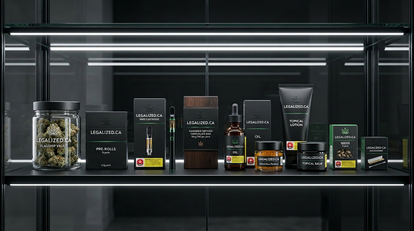 Legalized flagship shelf